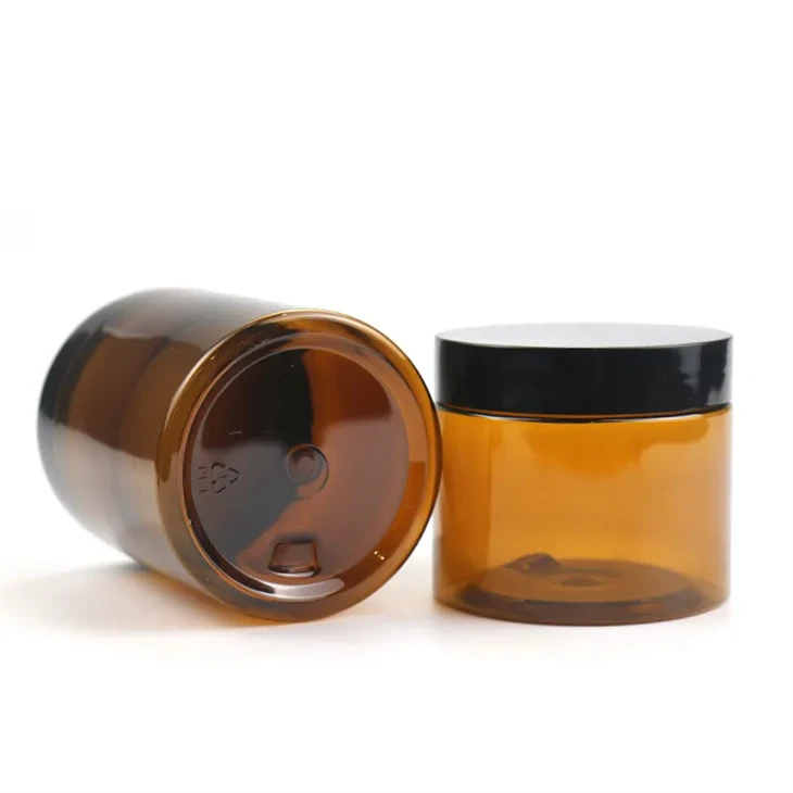Cream Plastic Jars
