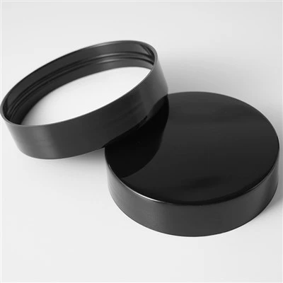Plastic Pet Matte Black Jar For Face Cream Jar