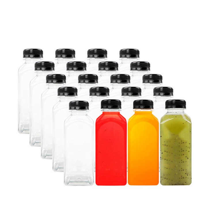 Square Juice Bottles 8 Square Juice Bottles 8