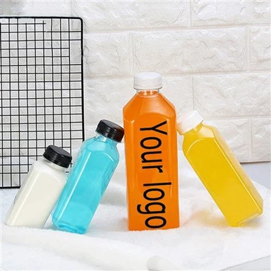 NH Plastic Square 16oz בקבוקי מיץ