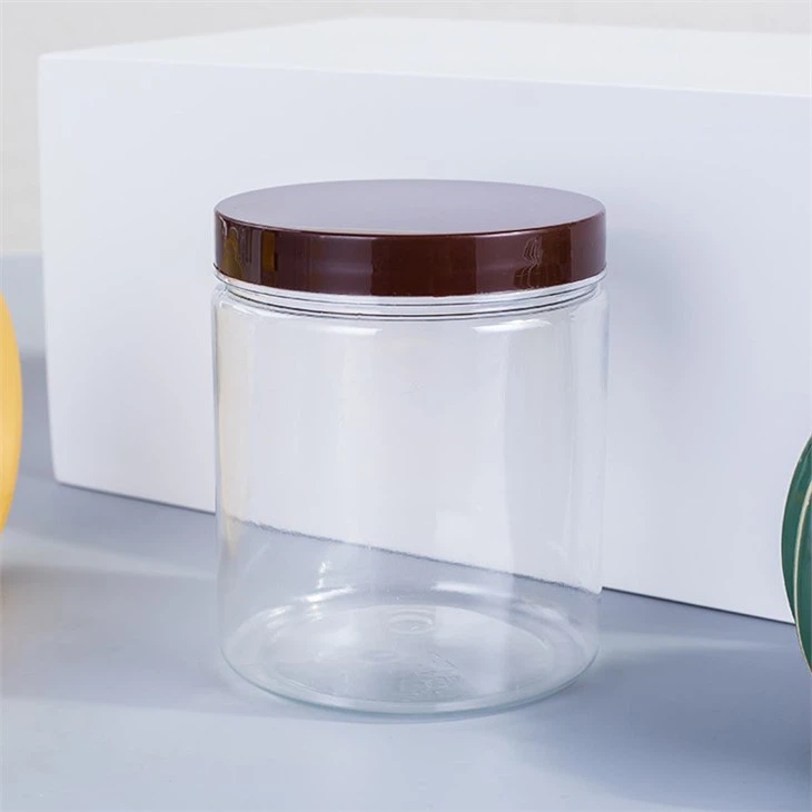 Full Size Good Grade Pet Plastic Clear Food Jar