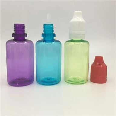 בקבוק נוזל ניקוטיני מפלסטיק 30ml